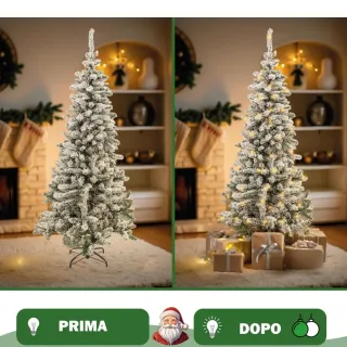 Albero di Natale Innevato 150cm