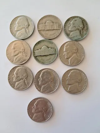 Lote monedas antiguas EEUU