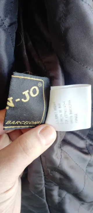Chaqueta Mujer Marrón Cuello Pelo JUANJO BARCELONA