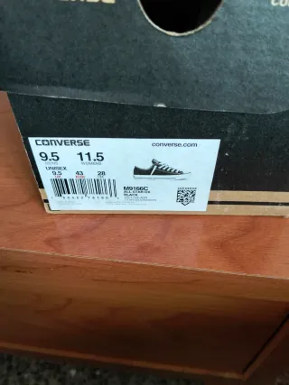 Zapatillas Converse Negras Talla [Talla]