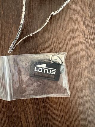 Reloj Lotus 15555 Plata y Blanco Funciona bien.