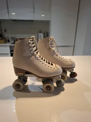 Patines artísticos Haroy Carlos Mur. Piel. Talla41