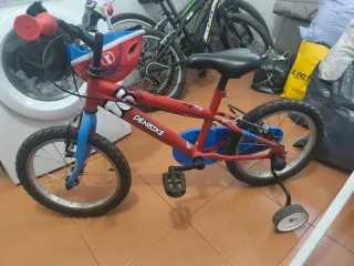 Bicicleta DENBIKE 16 con ruedines
