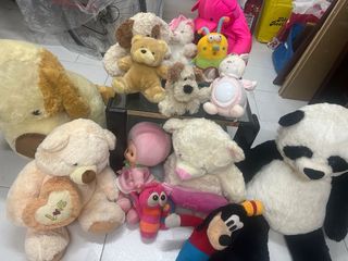 Lote de peluches variados
