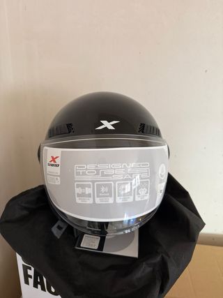 Casco Moto Integral Shiro Negro