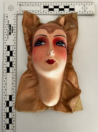 Cara de tela francesa antigua