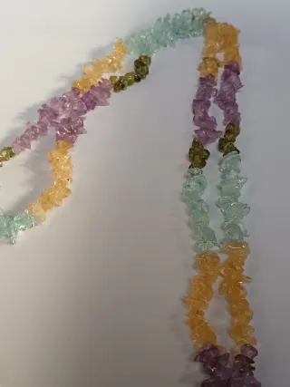 Collana Pietra Naturale Multicolore