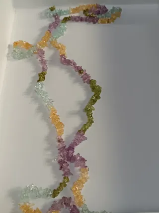 Collana Pietra Naturale Multicolore