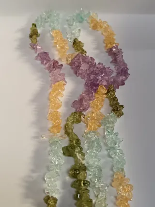 Collana Pietra Naturale Multicolore