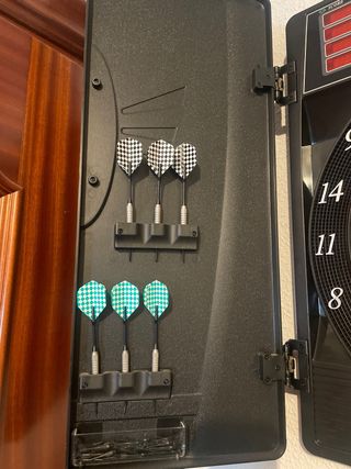 Diana de dardos Ultrasport con puertas