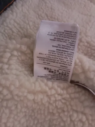 Cazadora Levi's con borrego