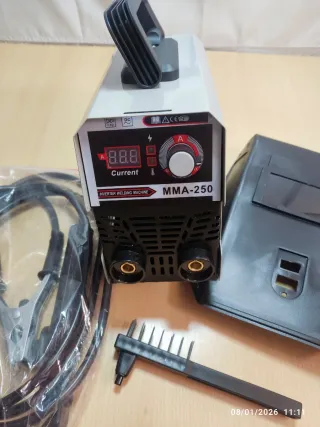 Soldador Inverter MMA-250 + Cables y Careta