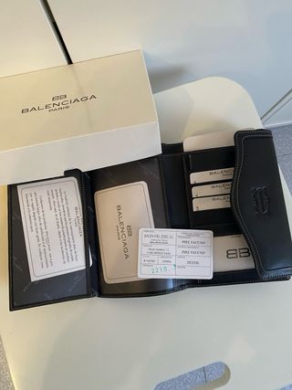 Portafoglio Balenciaga Nero con Certificato