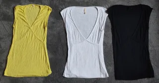 Lote 3 Camisetas Stradivarius