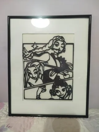 Cuadro guerreras K-Pop