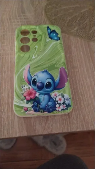 Funda Samsung S25 Ultra Stitch Mariposa Verde