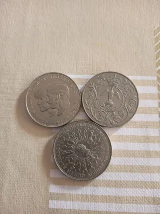 Lote 3 monedas antiguas