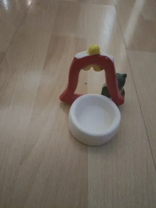 Porta vela de Navidad