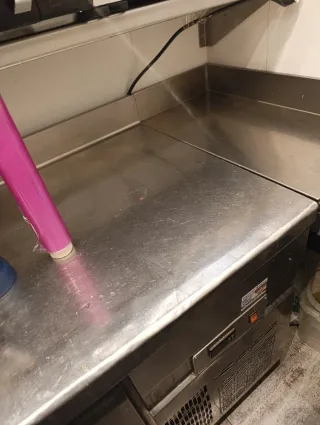 Nevera bajo mostrador acero inoxidable