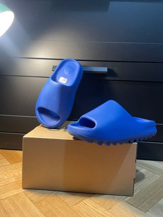Adidas Yeezy Slide Azul Talla 38 Nuevas