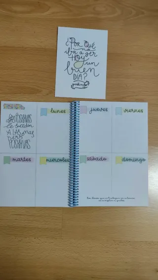 Agenda del opositor Quieretemucho.com sin estrenar