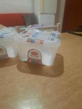 Tris vaschette porta alimenti