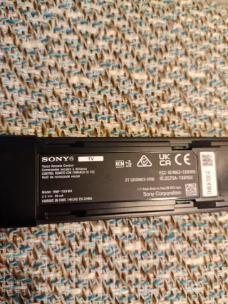 Mando Sony RMF-TX810U Voice Remote Control Sony TV