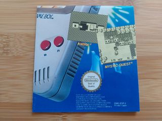 POSTER JUEGOS GAME BOY CLASICA PAL ESPAÑA