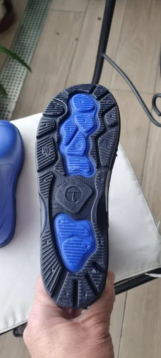 Botas de agua azules talla 36 sin usar