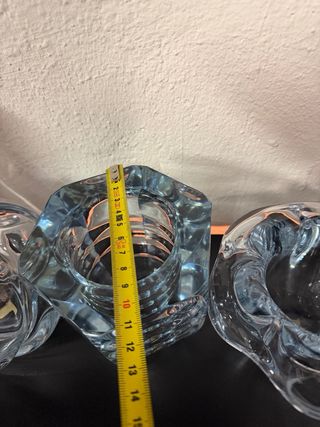 Set 5 Vasi Sambuco Vetro Trasparente