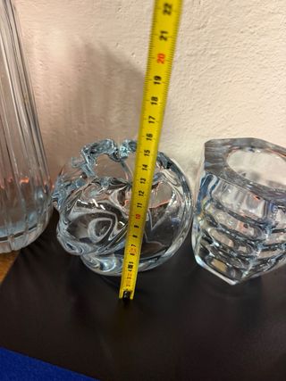 Set 5 Vasi Sambuco Vetro Trasparente