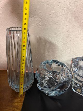 Set 5 Vasi Sambuco Vetro Trasparente