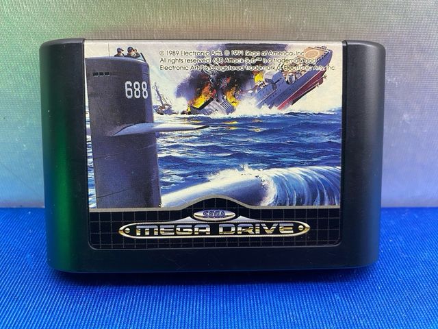 Jeu Mega Drive 688 ATTACK SUB - Version PAL EUR En Boîte, état Correct