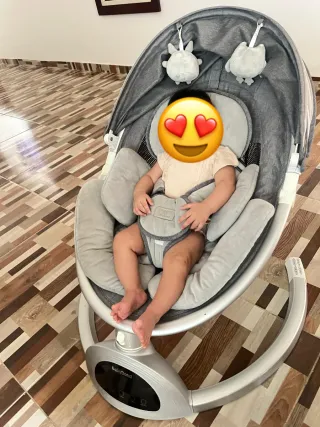 Mecedora eléctrica para bebé