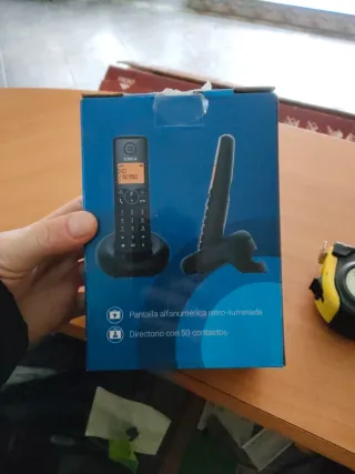 Teléfono Inalámbrico DICI Negro