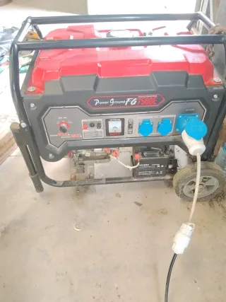 Generador Eléctrico Gasolina 7500E