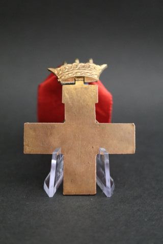Cruz Mérito Militar distintivo Rojo época Franco