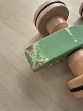 Juguete Caracol de Madera para Niños