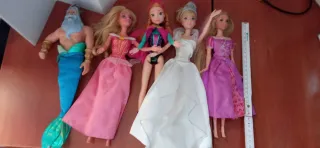 Muñecas Frozen y Ariel Disney etc...