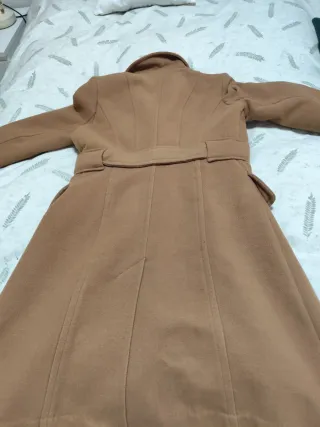 Abrigo marrón talla M