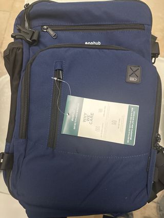 Mochila Cabina Ryanair ECOHUB 40x20x25 Azul