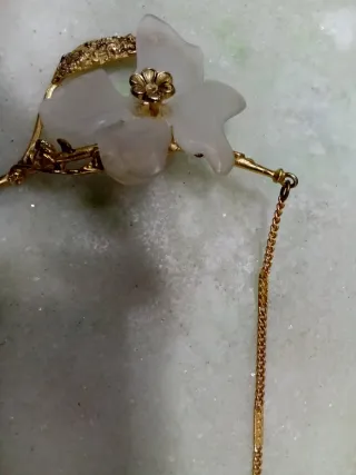 Collana con ciondolo a croce vintage