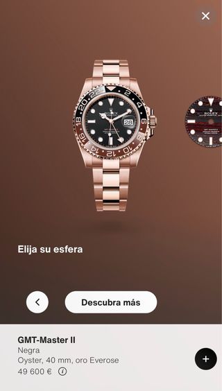 Rolex GMT-Master II Oro Rosa Everose