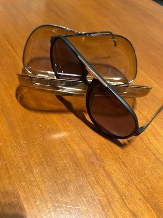 Gafas de sol Carrera Años 80 Negras Marrones
