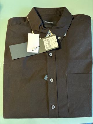 Camisa Massimo Dutti Marrón Talla L