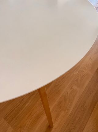 Mesa redonda comedor madera