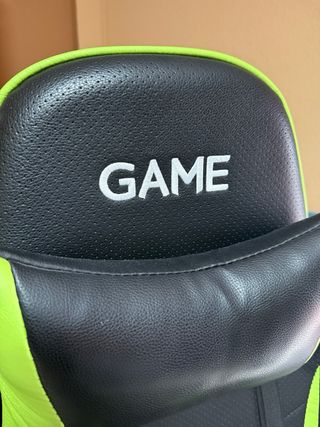 Silla Gamer Negra y Verde