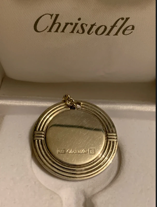 Portachiavi Christofle Aria Argento