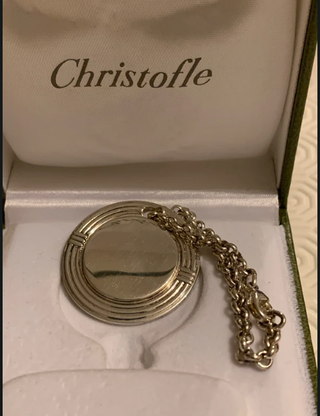 Portachiavi Christofle Aria Argento