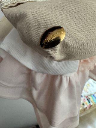 Bambola pezza rosa L'Infinito h 30cm